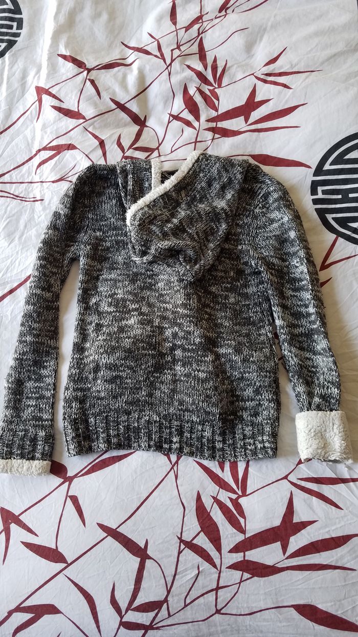 Veste gilet à capuche fille - photo numéro 2