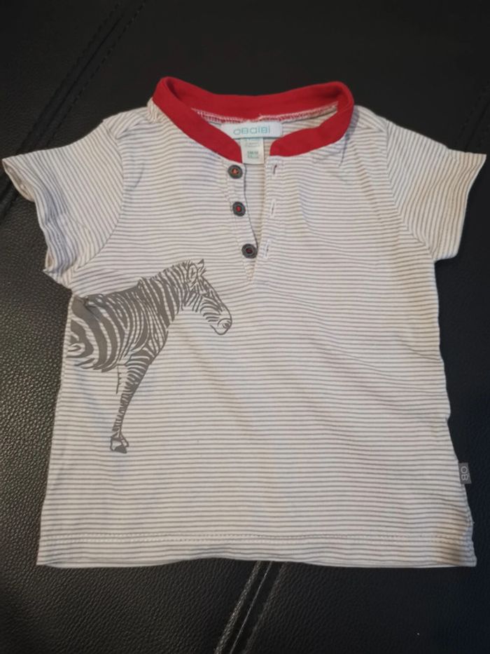 Tee-shirts Obaibi 6 mois.