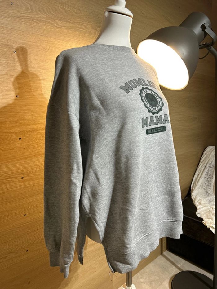 Missguided maternity sweat oversize taille 36 inscription mama - photo numéro 3