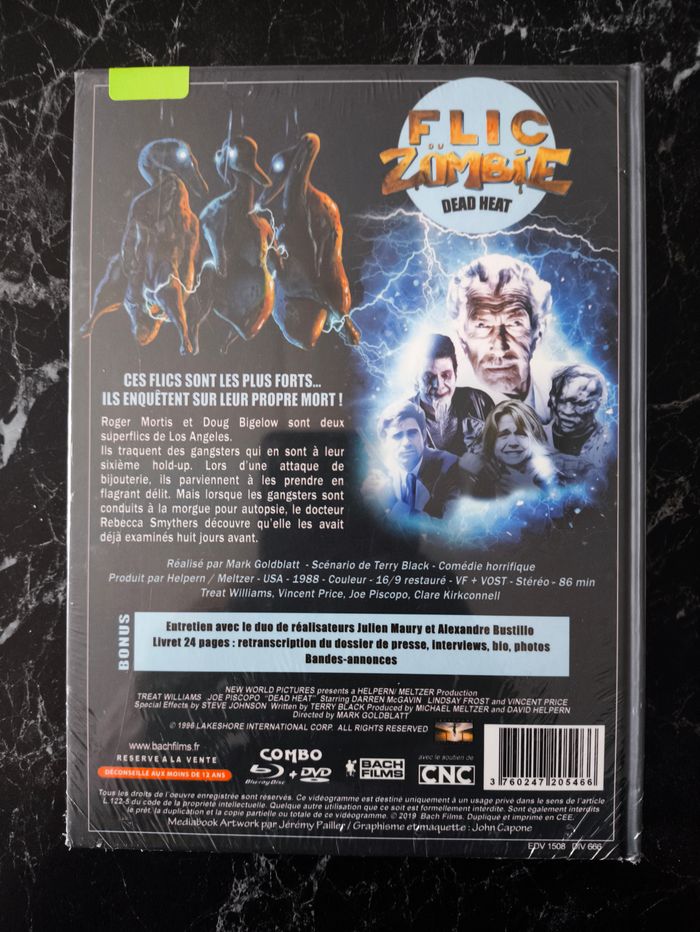 Flic ou Zombie (Digibook / neuf) en Blu-ray - photo numéro 2
