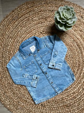 Chemise en jean 12 /18 mois