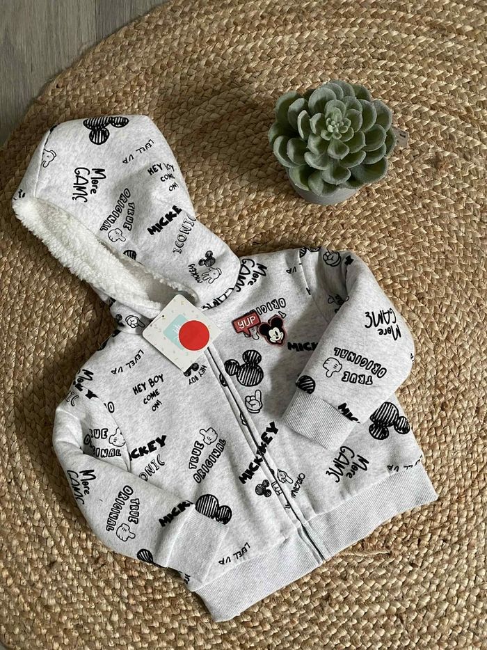 Veste épaisse mickey 23 mois