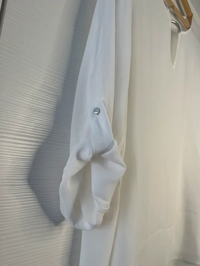 🔹 Blouse Blanche Chic – Gémo 🔹 - photo numéro 3