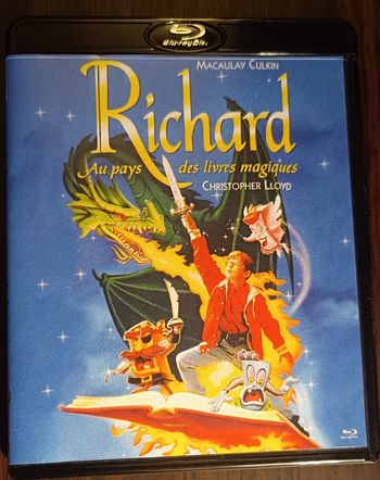 Richard aux pays des livres magiques blu-ray 