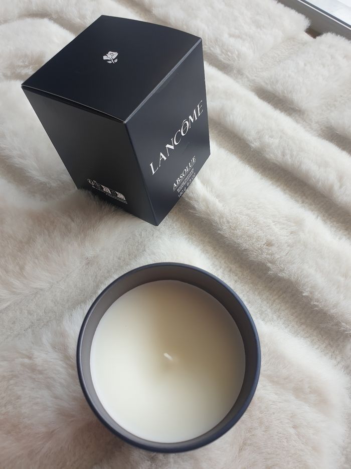 Bougie parfumée scented candle Lancôme Absolue