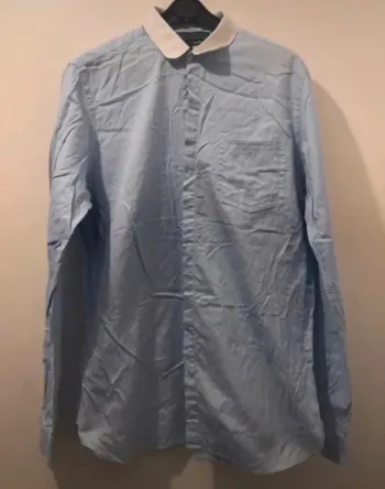Chemise the koopes unisex  manches longues bleu clair manche longue taille M