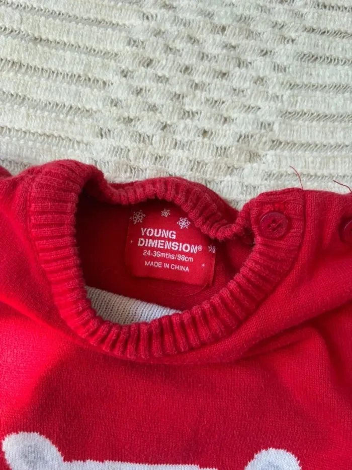 Pull fille 24/36 mois Young Dimention - photo numéro 3