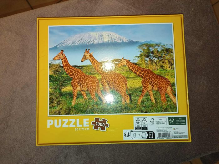 Puzzle Girafes 1000 pièces - photo numéro 2