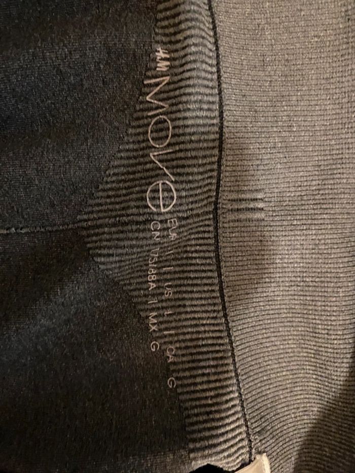 Caleçon neuf H&M gris extensible taille L - photo numéro 4