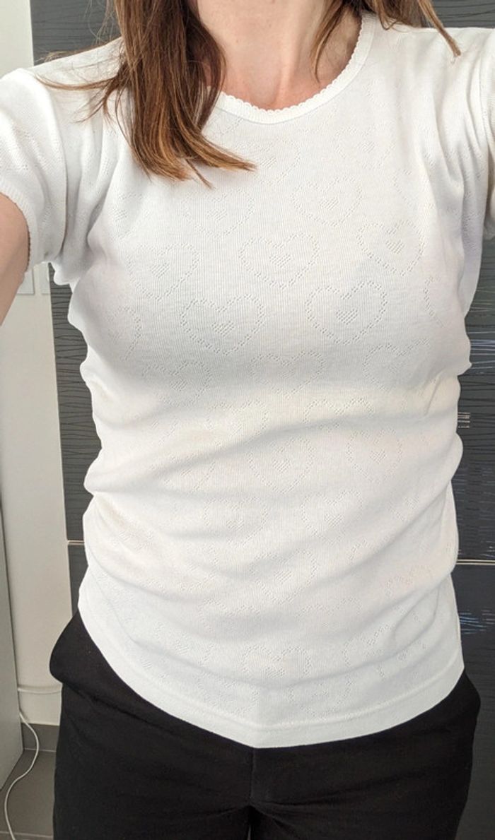 T-shirt blanc manches courtes Coeur 🤍
14 ans
Cyrillus - photo numéro 6