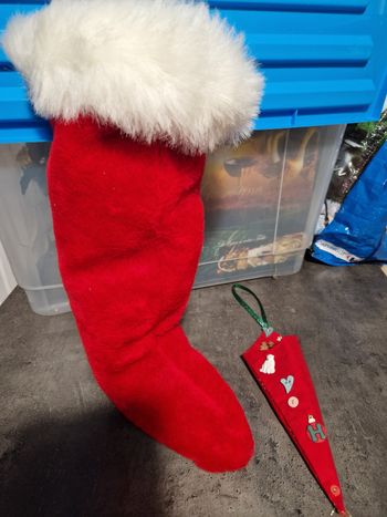 Bottes et sache Noël