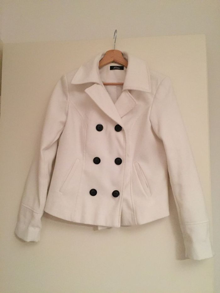 Veste blanc cassé
