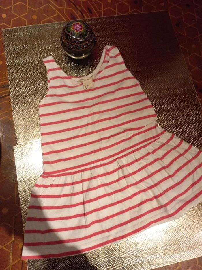 Belle robe coton biologique 18 a 24 mois - photo numéro 3