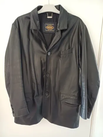 Manteau cuir