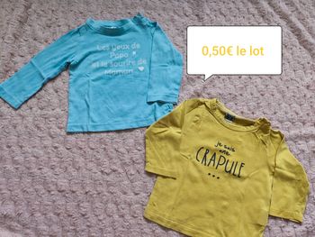 Lot Tee-shirts manches longues