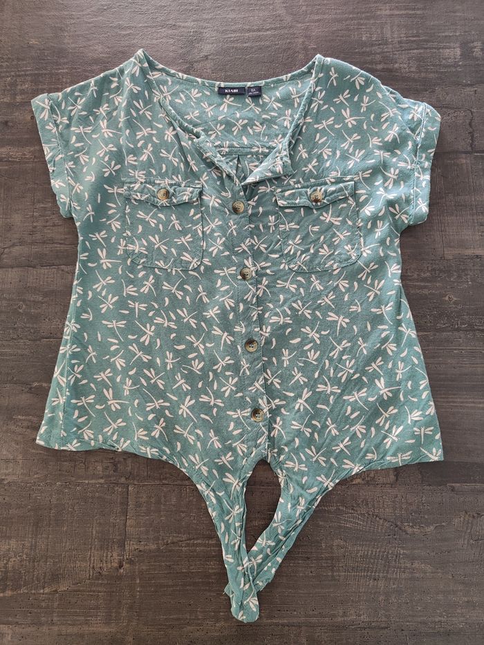 Chemisier manches courtes