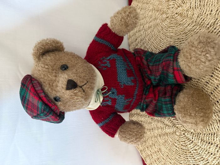 Ours de Noël Ganz Euro Bear vintage 1994 - photo numéro 2