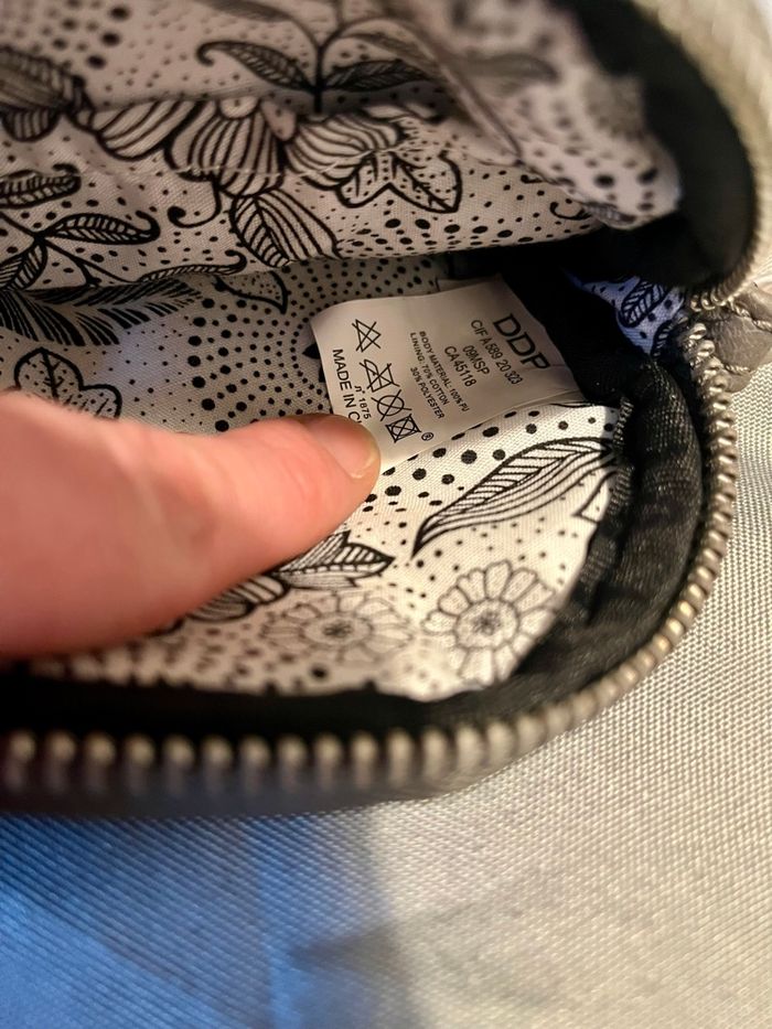 Mini sac rond DDP gris - Très bon état - photo numéro 4