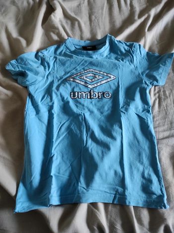 Tee shirt bleu umbro
