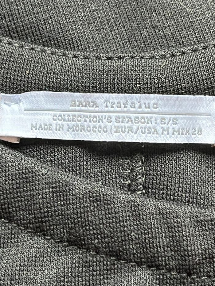 Robe noire cintrée Zara S - photo numéro 7