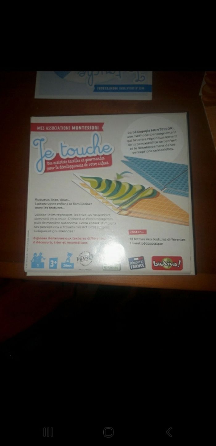 Mes associations Montessori, je touche - photo numéro 3