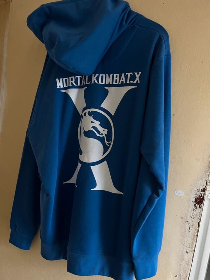 Pull bleu Celio neuf avec étiquette XXL mortal combat - photo numéro 3