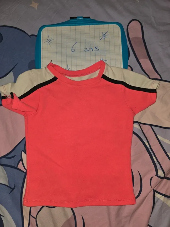 T-shirt rose fluo