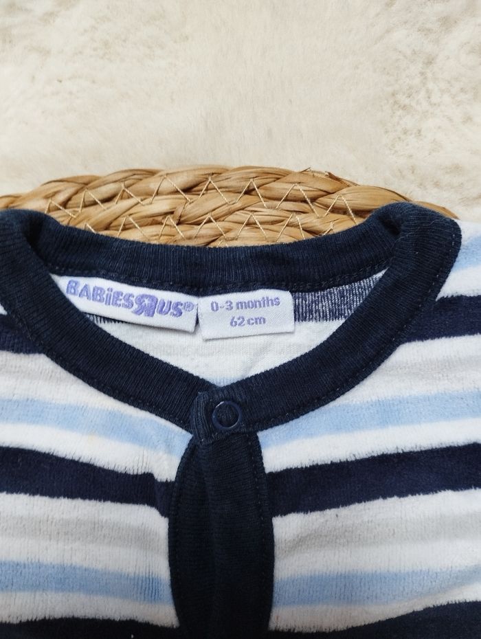 Pyjama 0/3 mois 62 cm - photo numéro 2