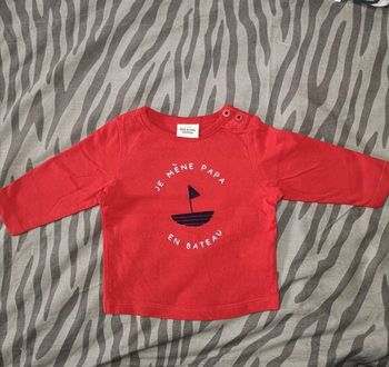 Top manches longues tape à l'oeil