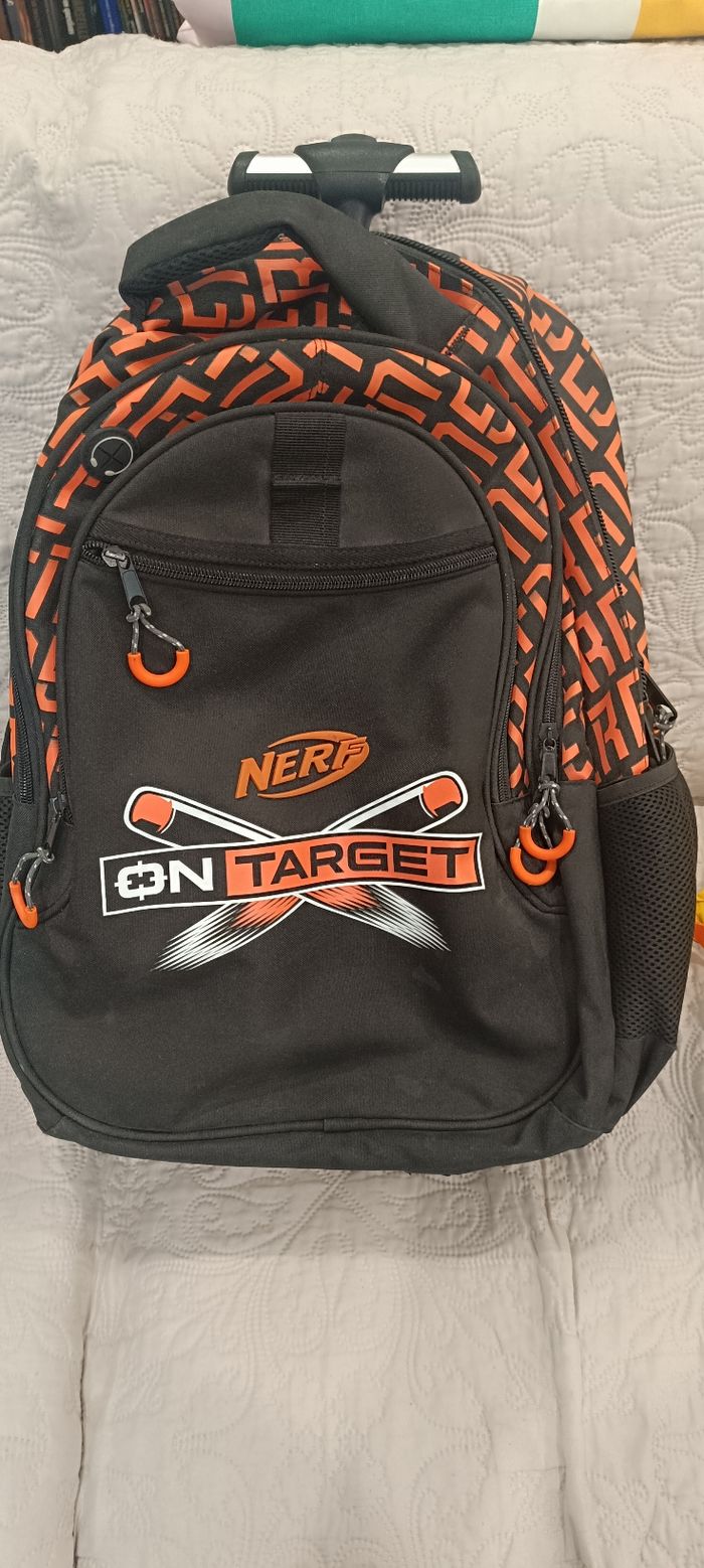 Cartable à roulettes Nerf