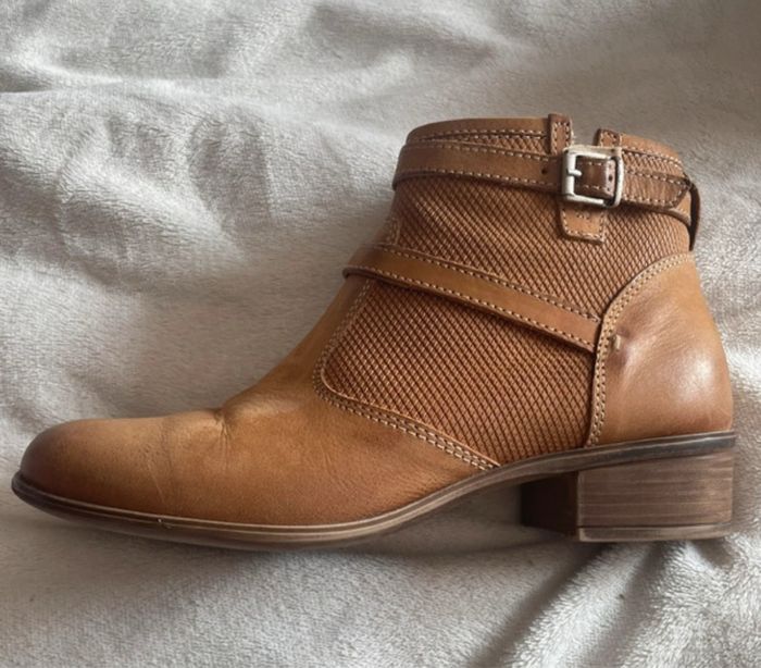 Bottines camel taille 36 - photo numéro 2