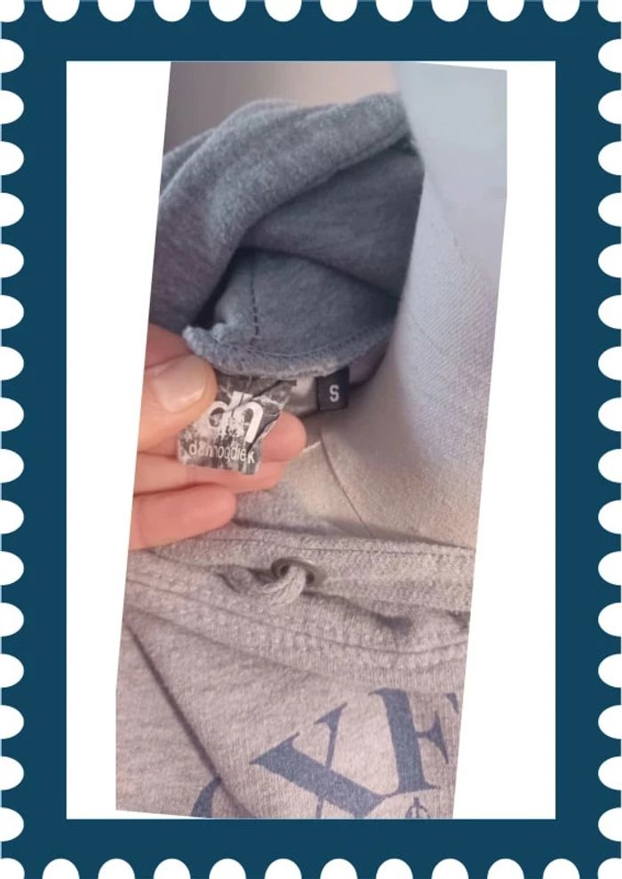 Sweat universitaire Oxford D&H taille S - photo numéro 6