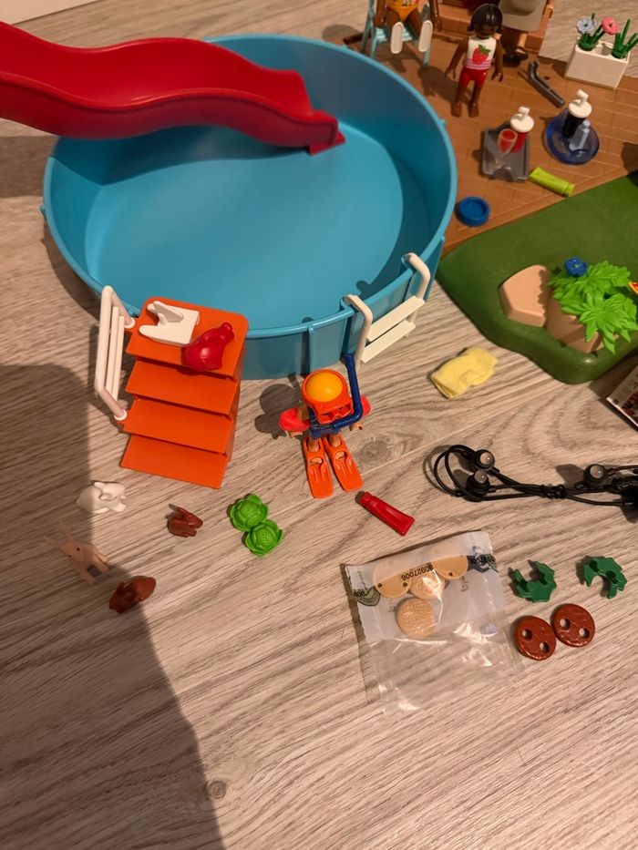 Playmobil 70987 Espace détente avec piscine - photo numéro 7