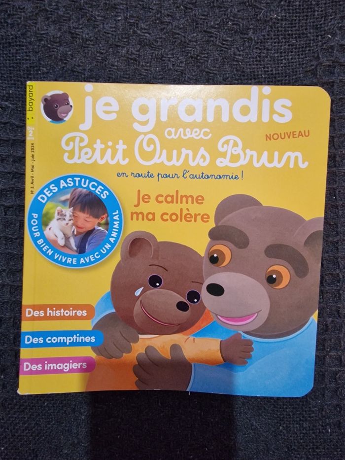 Je grandis avec petit ours brun