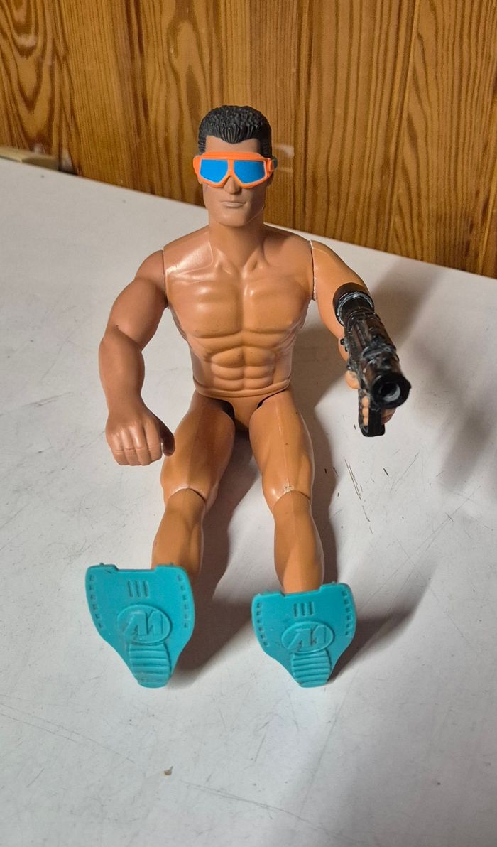 Figurine articulé action man atlantic mission diver hasbro 2000 - photo numéro 2