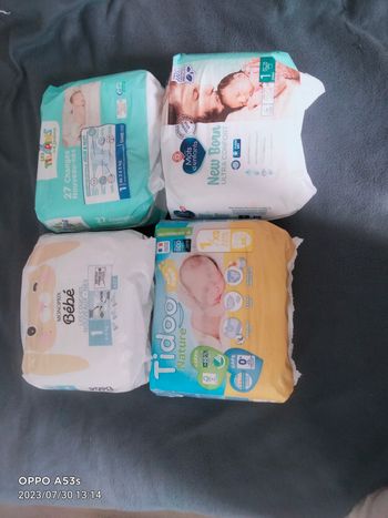 Lot paquet de couches