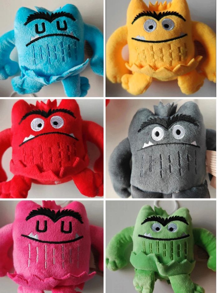 Peluches monstres des émotions - photo numéro 2