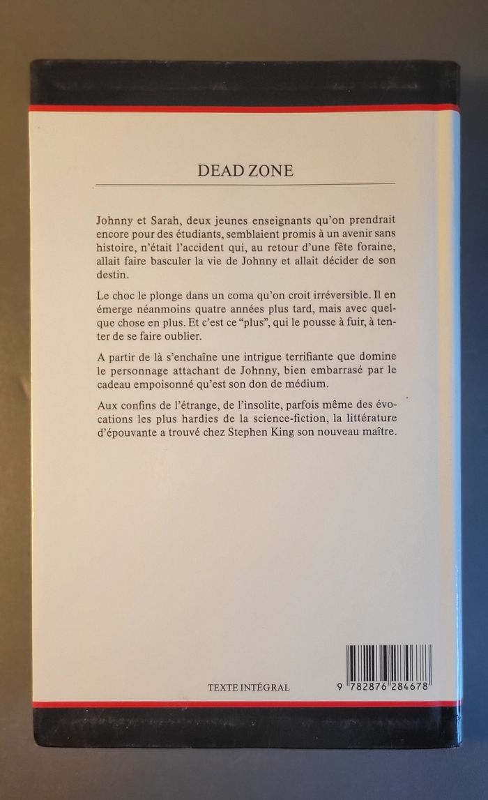 Dead zone - Stephen King - photo numéro 2