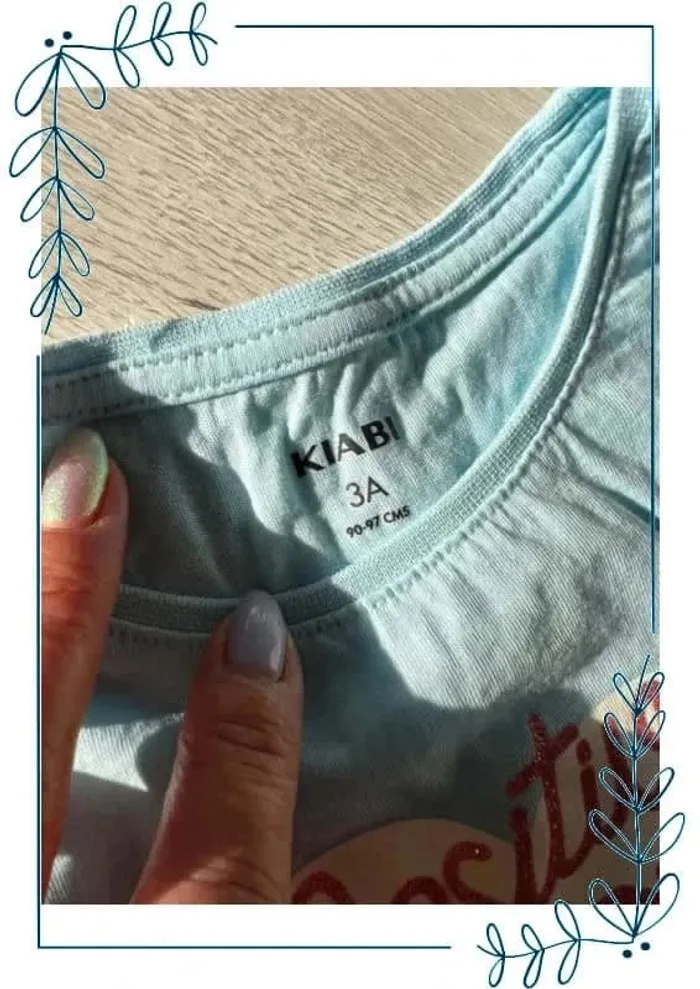 T shirt Kiabi bleu 3 ans - photo numéro 3