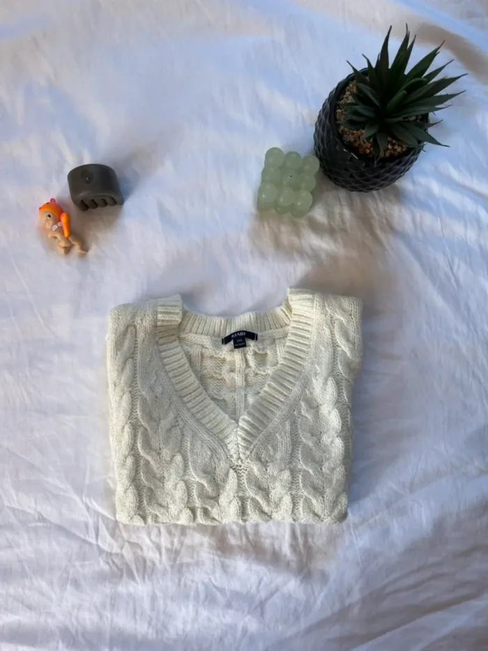 pull sans manches