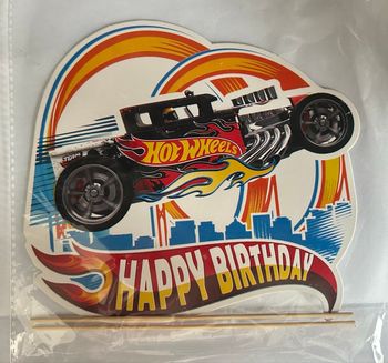 Kit anniversaire Thème voiture Hotwheels