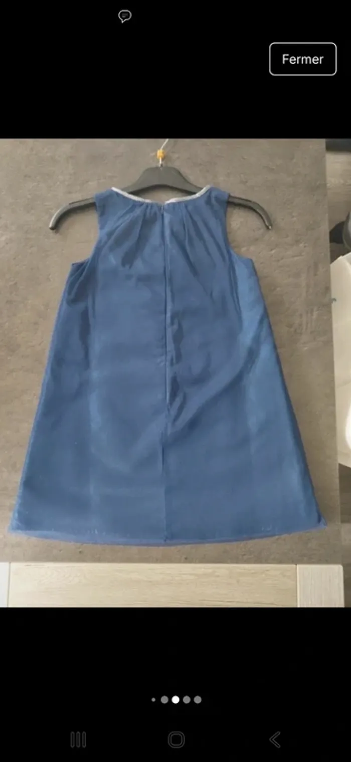 Robe bleu - photo numéro 5