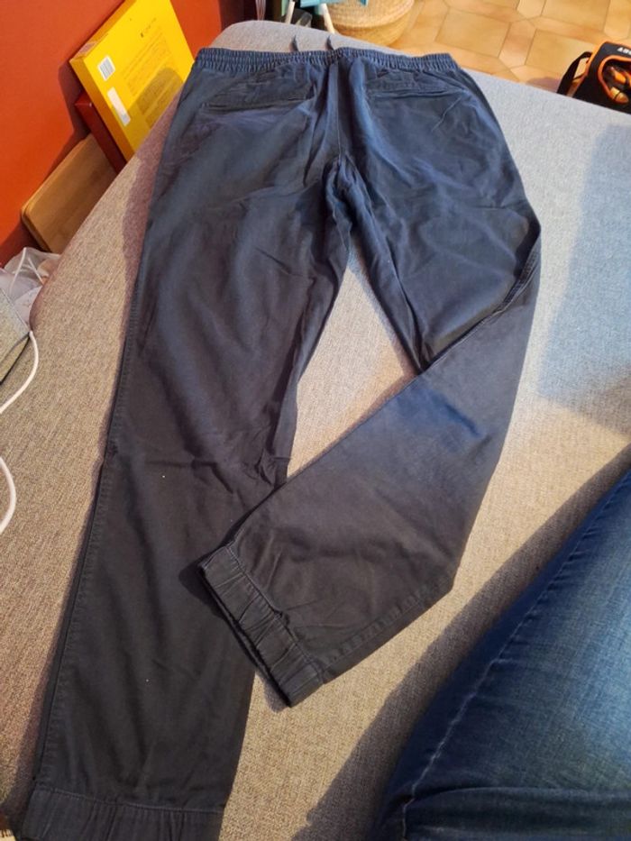 Pantalon bleu marine H et M - photo numéro 3