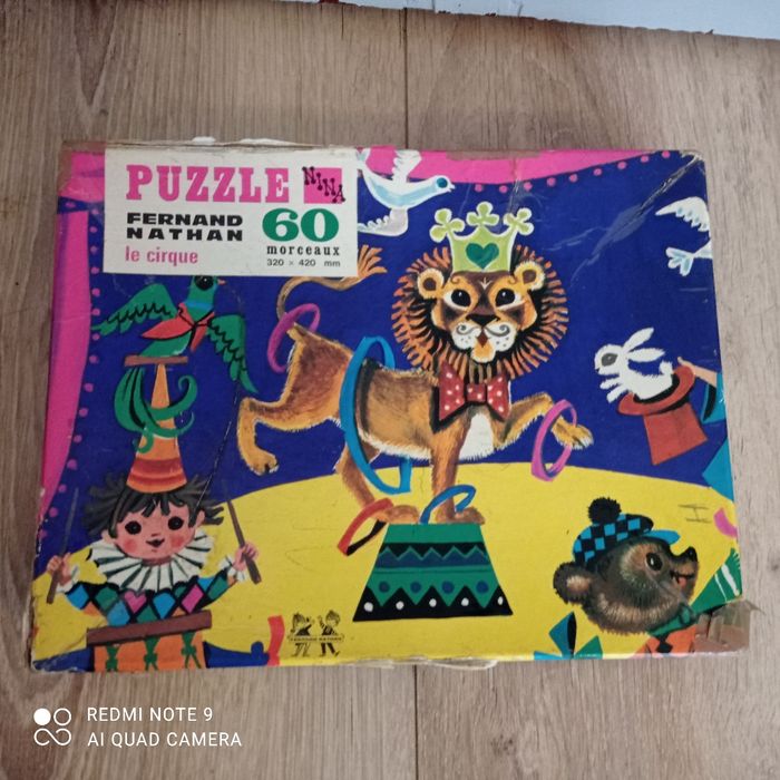 Puzzle le cirque Fernand Nathan