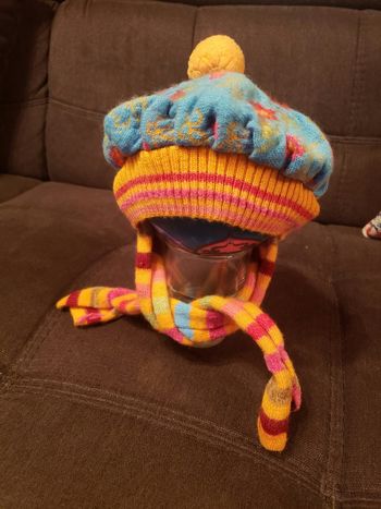 Bonnet echarpe
