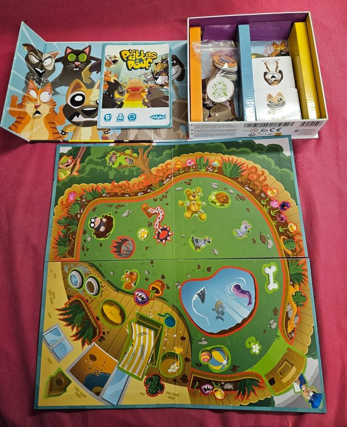 Les pattes à Pouf - Jeu société enfant - photo numéro 5