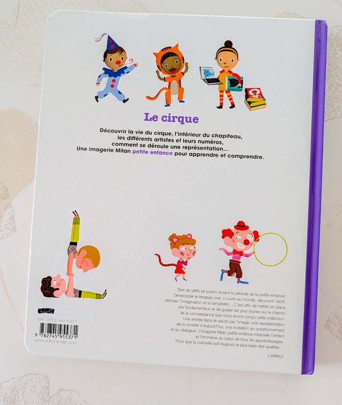 Livre jeunesse le cirque - photo numéro 5