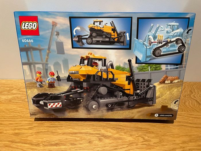 Lego City 60466 Le bulldozer jaune - photo numéro 3