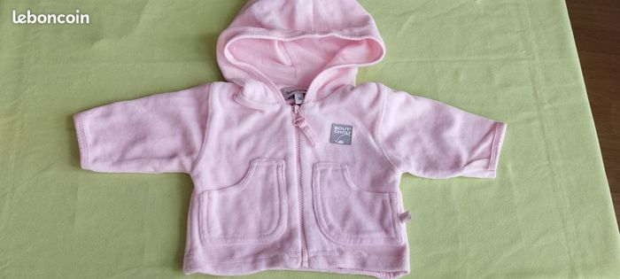 Veste capuche Boutchou 1 mois