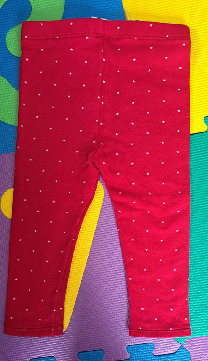 Lot 2 leggings Obaïbi 18m - photo numéro 3